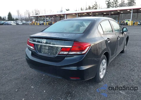 2013 Honda Civic Lx из США, поврежденный, VIN 19XFB2F51DE274534